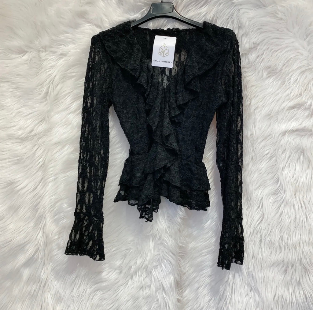 T-SHIRT IN PIZZO