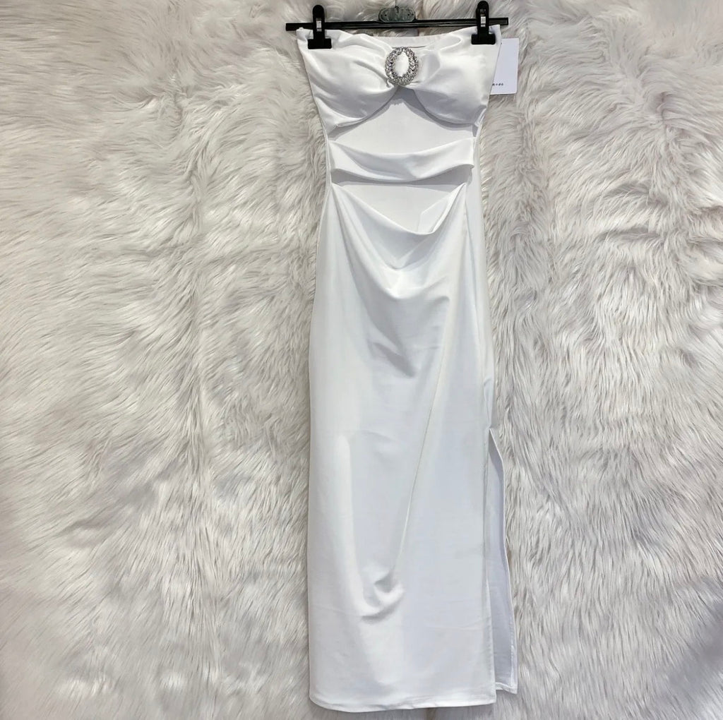 VESTITO CON SPACCO LATERALE